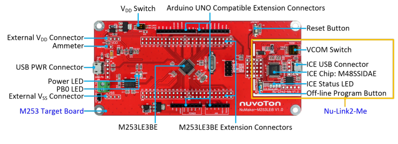 Nuvoton-NuMaker-M253LEB-1 Nuvoton-NuMaker-M253LEB-1
