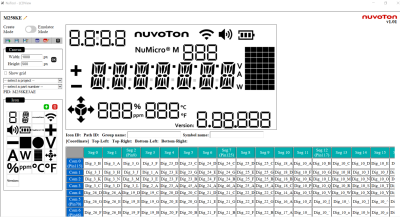 Nuvoton-NuTool-LCDView